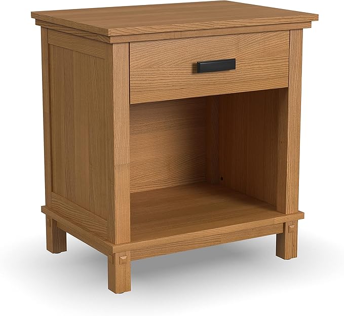 Oak Park Nightstand, Black