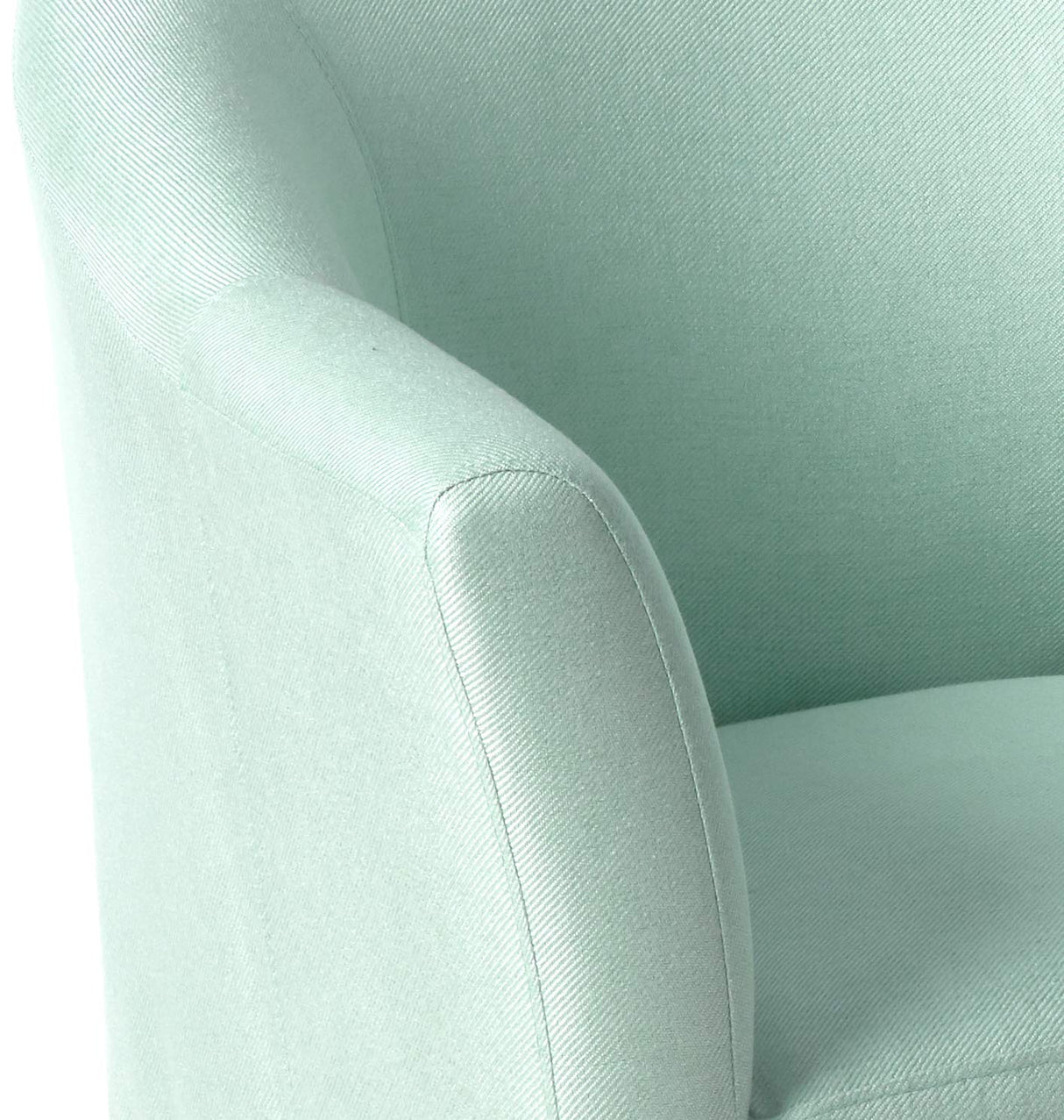 Knight Home Cosette Arm Chair, Light Blue