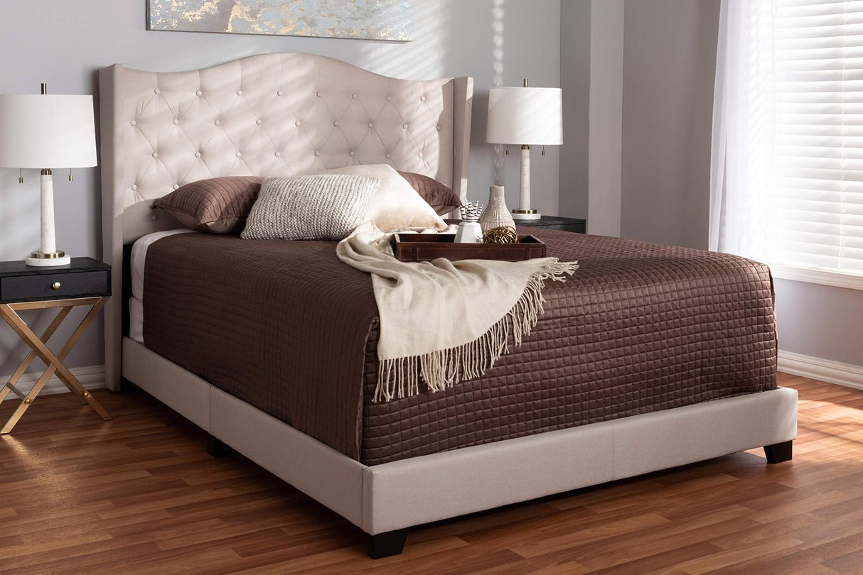 Beds (Need box spring), Queen, Beige