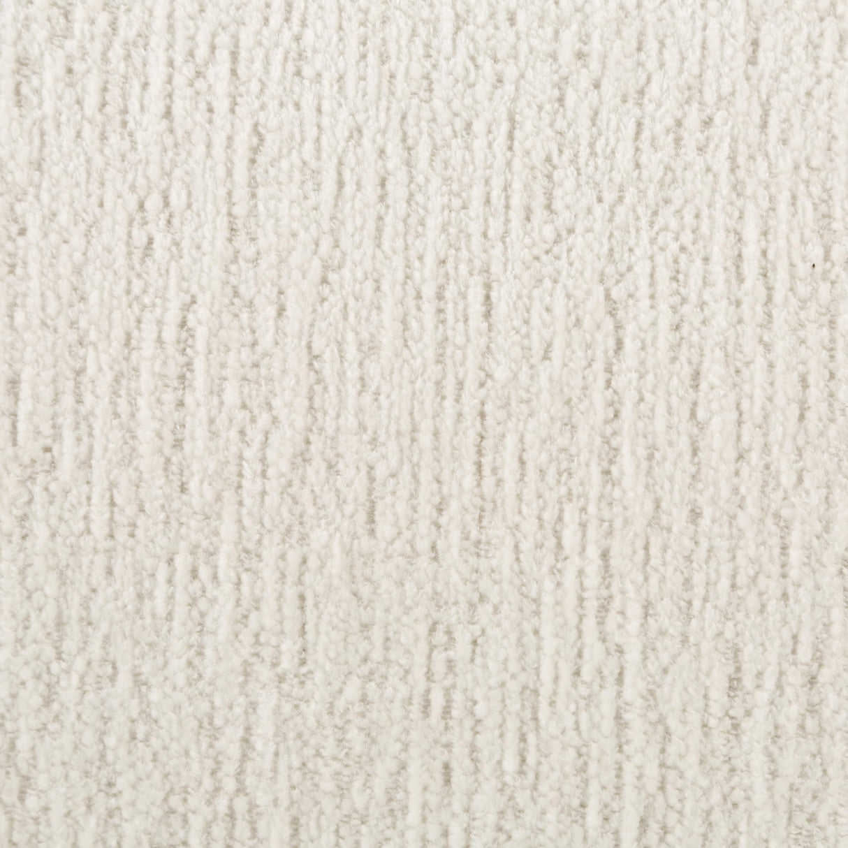 Cameron Contemporary Padded Bench with Natural Legs, White Fabric