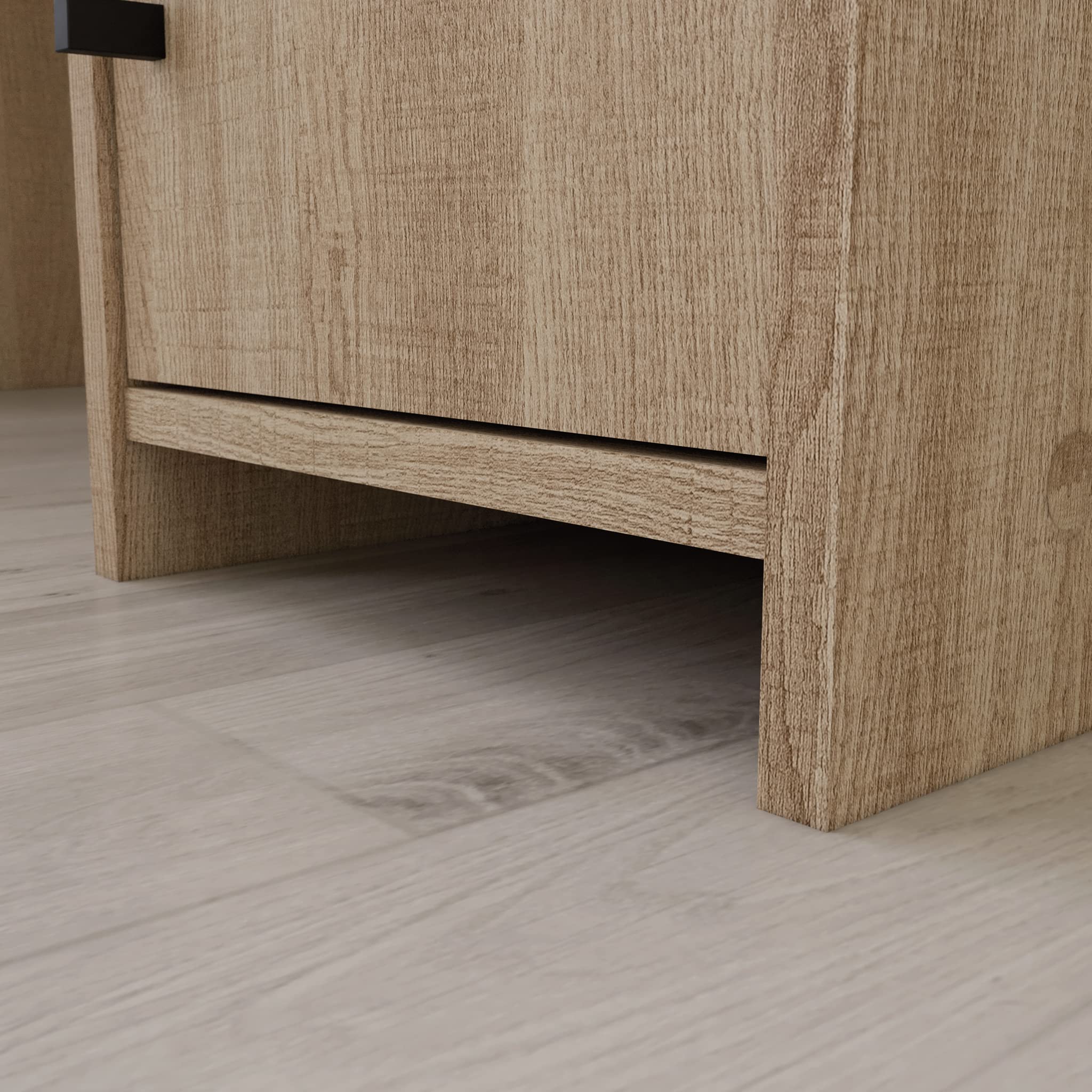 Beginnings Desk, L: 40.39" x W: 17.48" x H: 28.82", Summer Oak Finish