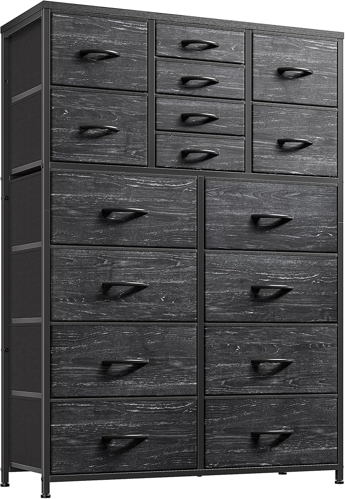 Dresser for Bedroom with 16 Drawers