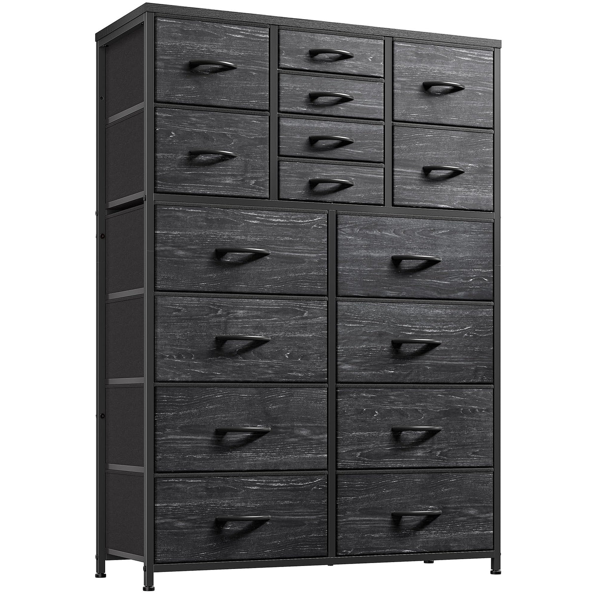 Tall Dresser for Bedroom with 16 Drawer, Fabric Bedroom Dressers & Chests of Drawers