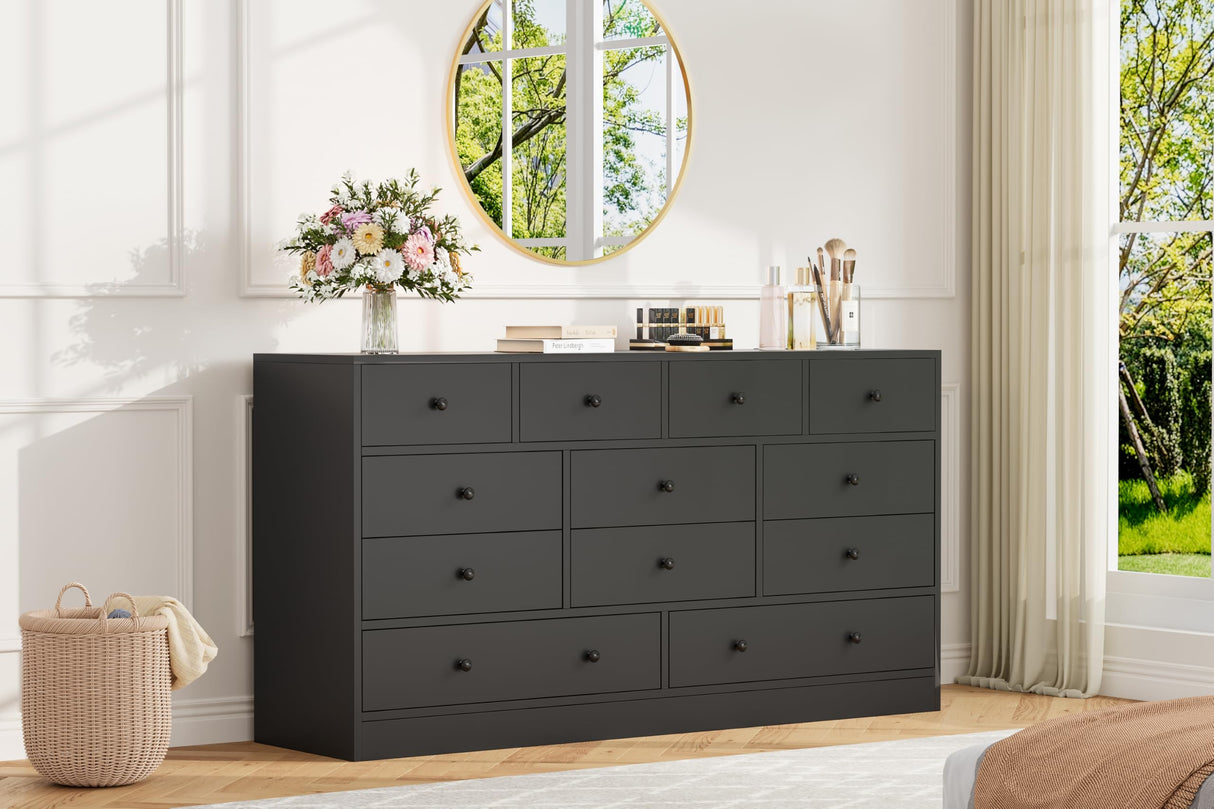 Dresser for Bedroom,12 Drawer Dressers & Chests of Drawers