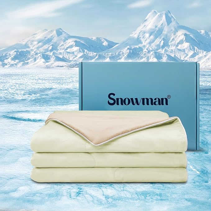 Cooling Comforter King Size, Silk Cooling Blanket