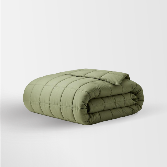 King Size Comforter Set,7 Pieces Bed in a Bag Green Tufted Comforters King Size