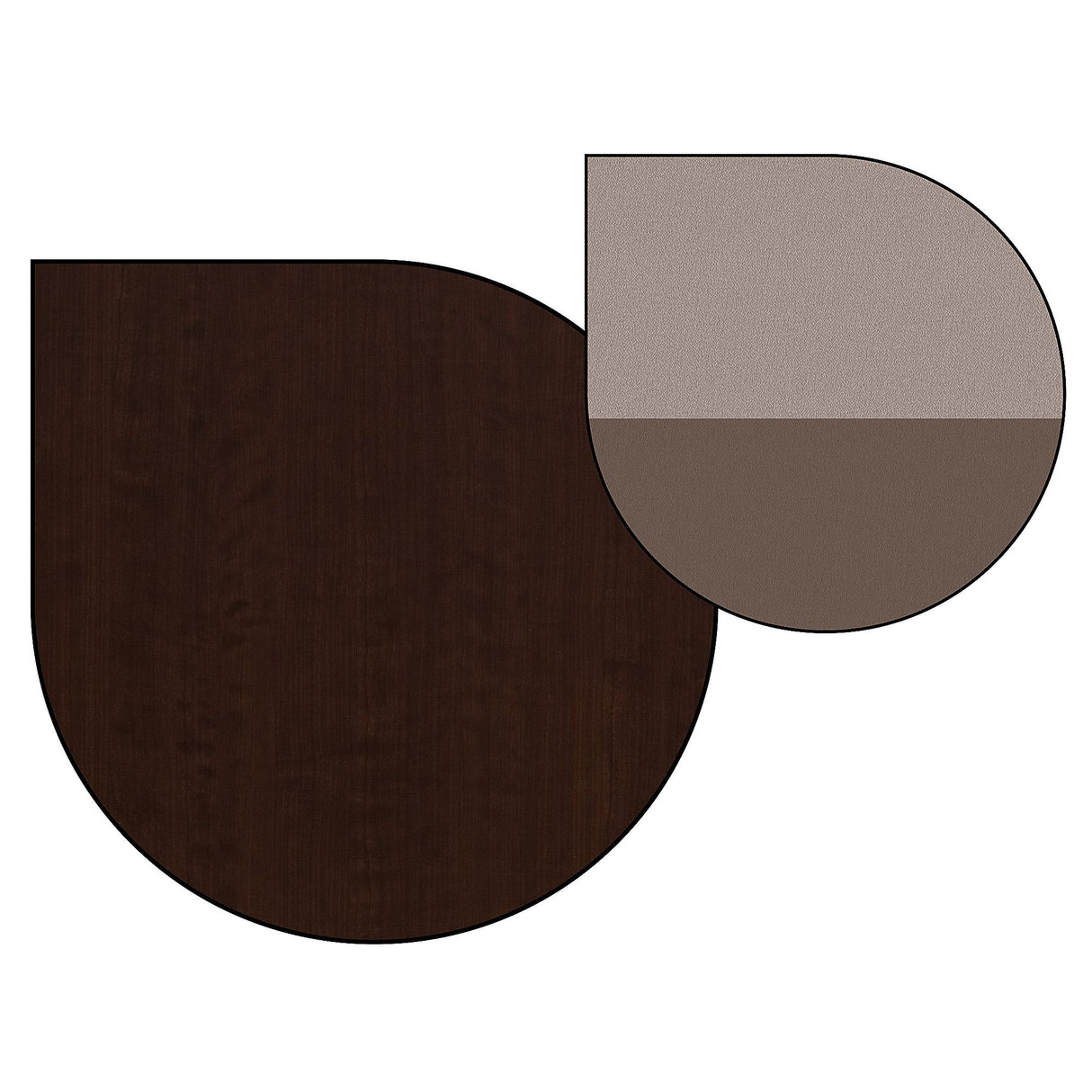 Duo Workstation – 2-Person Cubicle Desk with File Cabinets & Privacy Panels