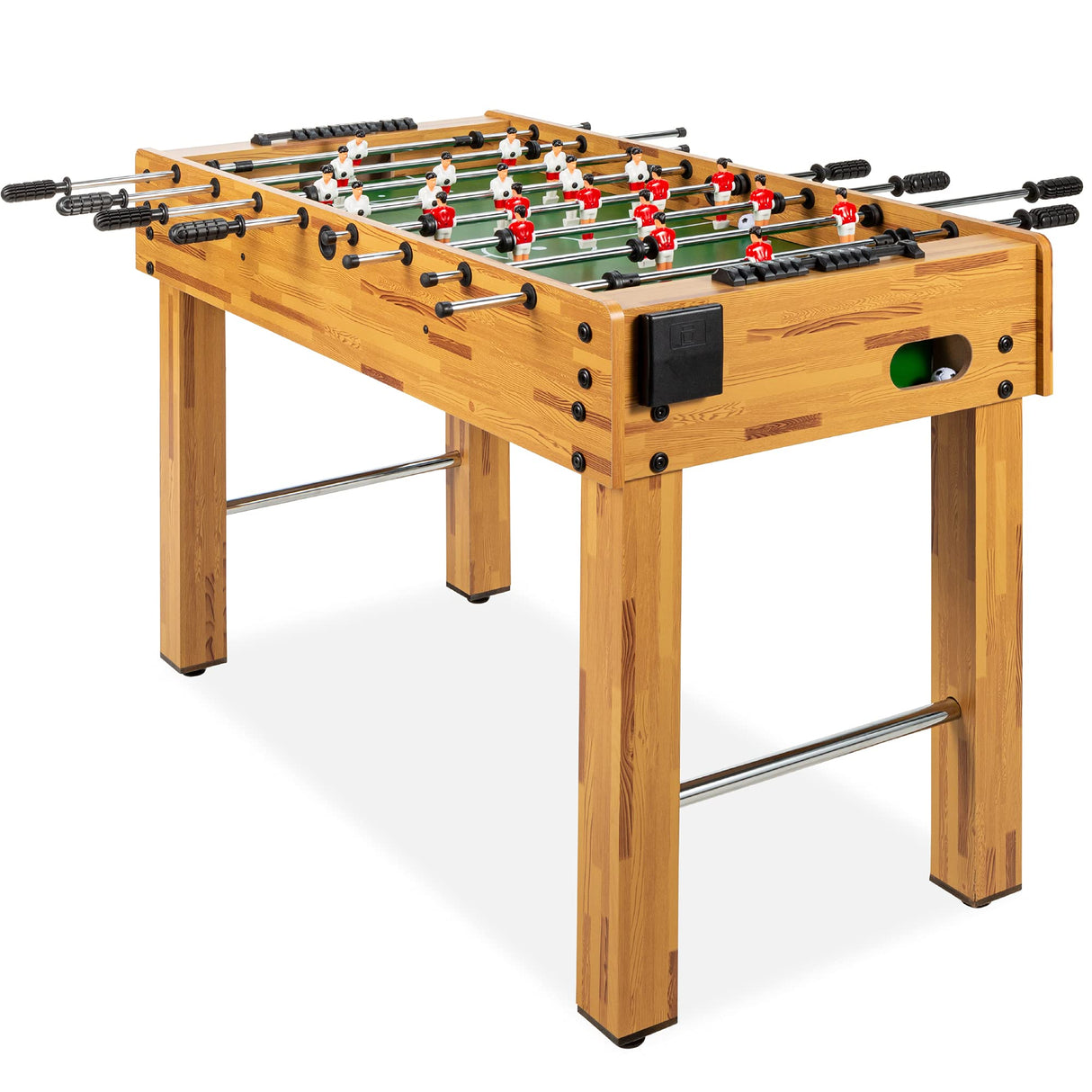 48in Competition Sized Foosball Table, Arcade Table Soccer for Home, Game Room