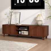 TV Stand for TVs up to 70'', Entertainment Center with Large Storage for Living Room