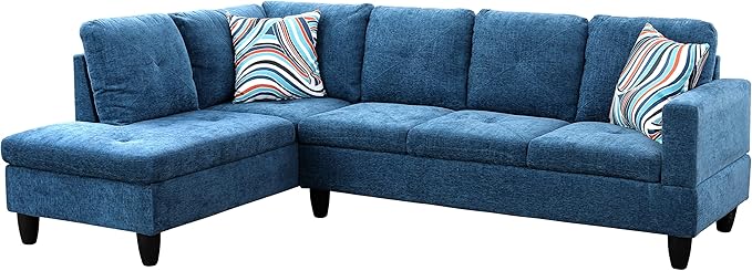 Sectional Couches for Living Room 2-Piece Modern Couch