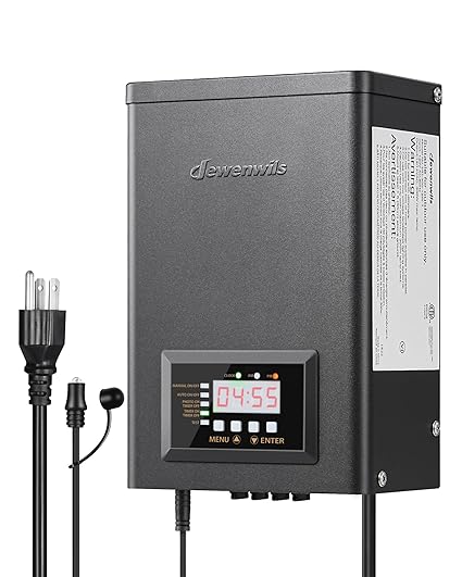 600W Low Voltage Landscape Transformer, Outdoor Weatherproof Transformer