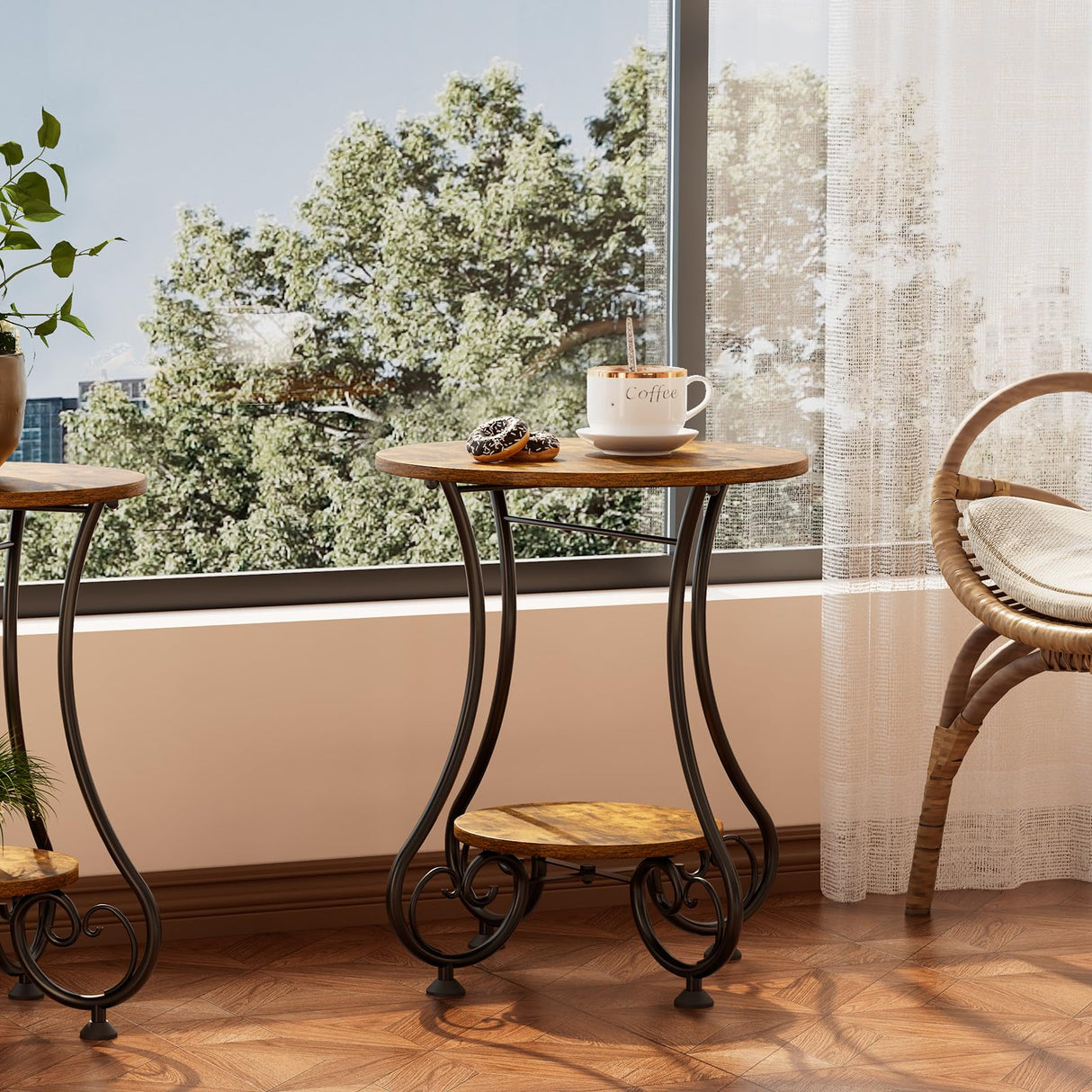 Coffee Tea Table Nightstand Home Decor