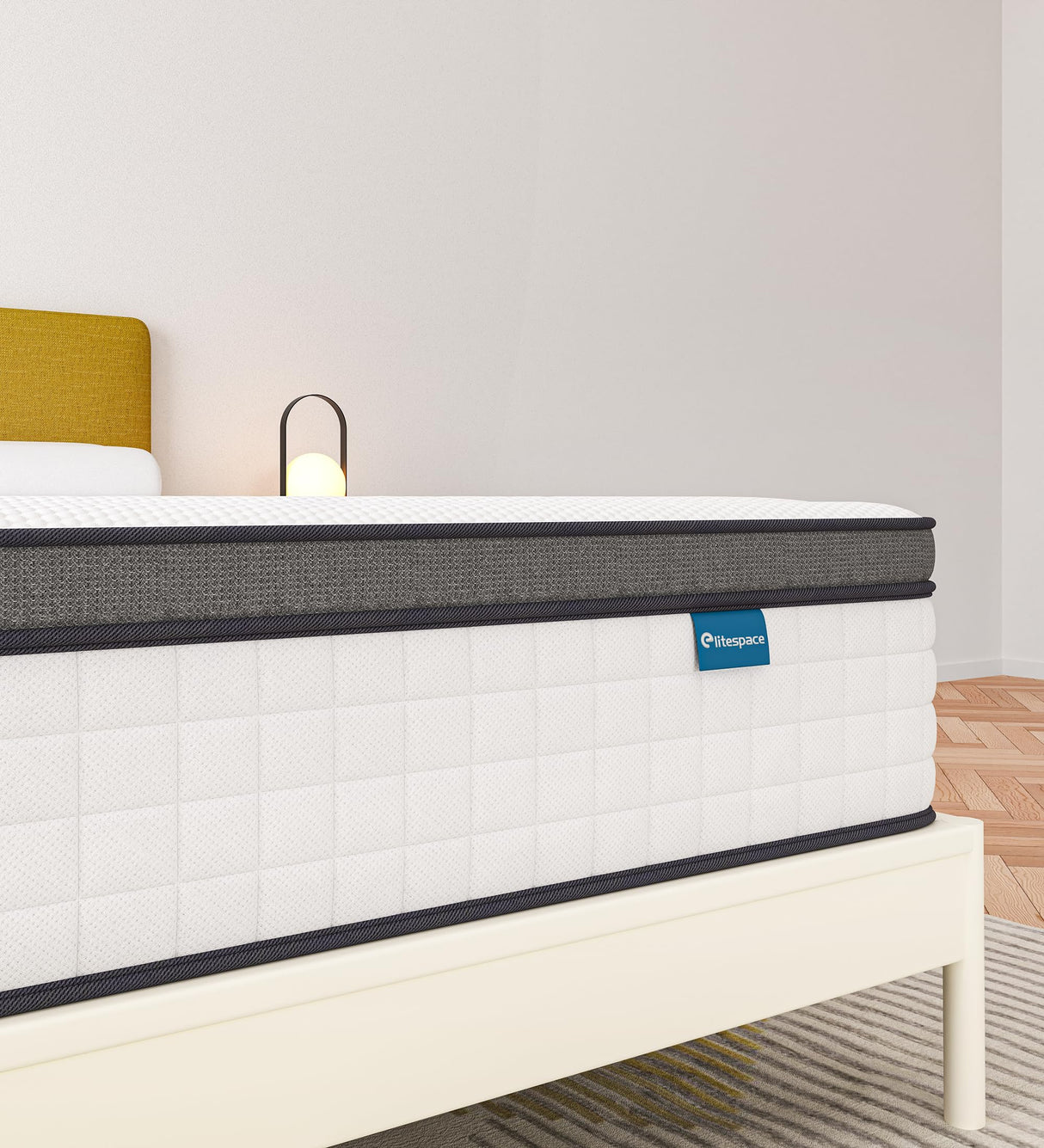 Queen Mattresses,12 Inch Queen Size Mattress in a Box,Memory Foam Hybrid White Mattress