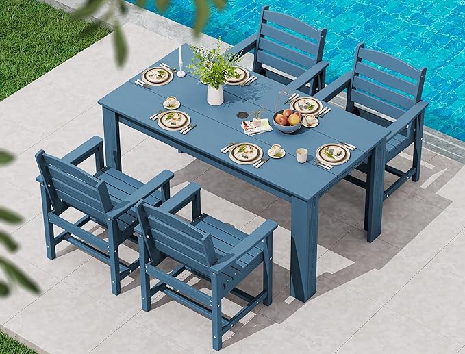 Patio Dining Set for 6, Outdoor Dining Sets for 6 Person