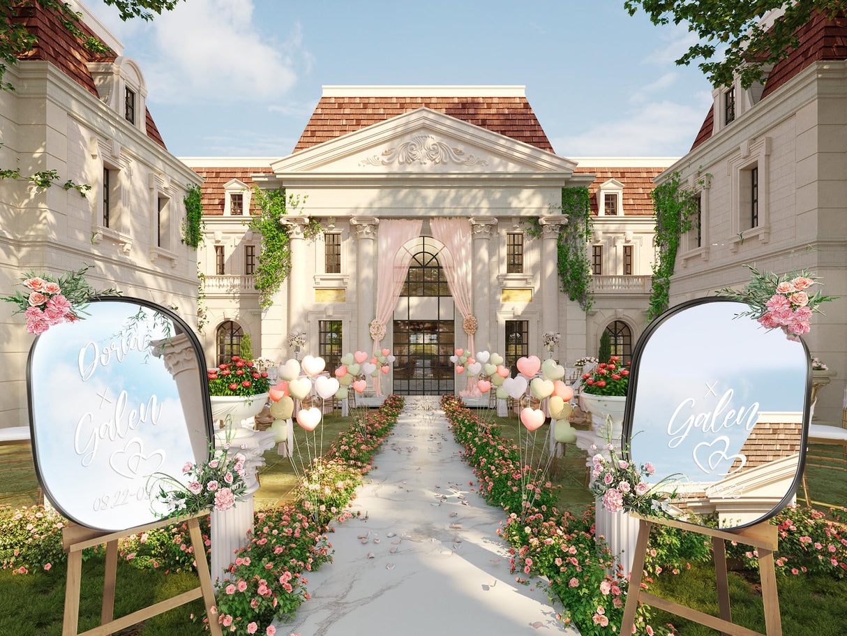 2 Pack Black Oval Mirrors, 20" x 33" Double Modern Mirror for Living Room