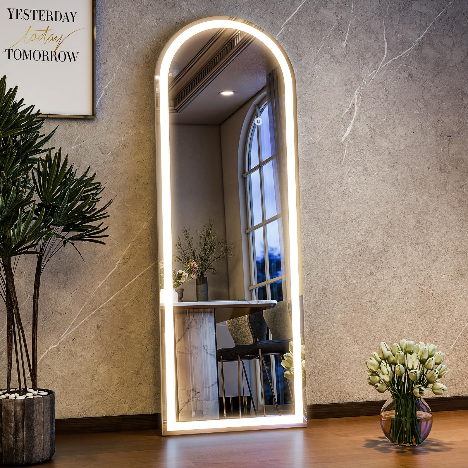 Arch LED Full Length Mirror LED Mirror Full Length