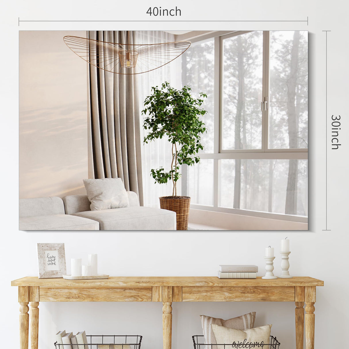 Frameless Mirror, Rectangle Bathroom Mirrors