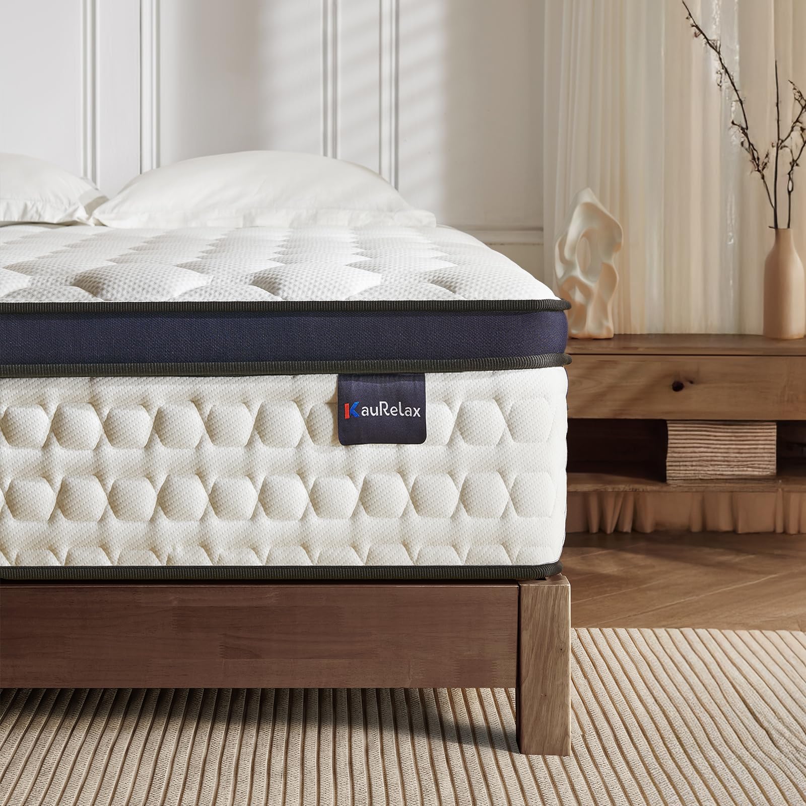 Queen Size Mattress,14 Inch Queen Mattress in a Box,Superior Hybrid Mattress