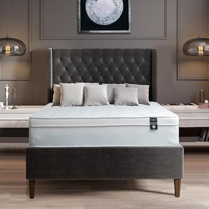 Twin Bed Mattress - 12 Inch Hybrid Twin Mattress