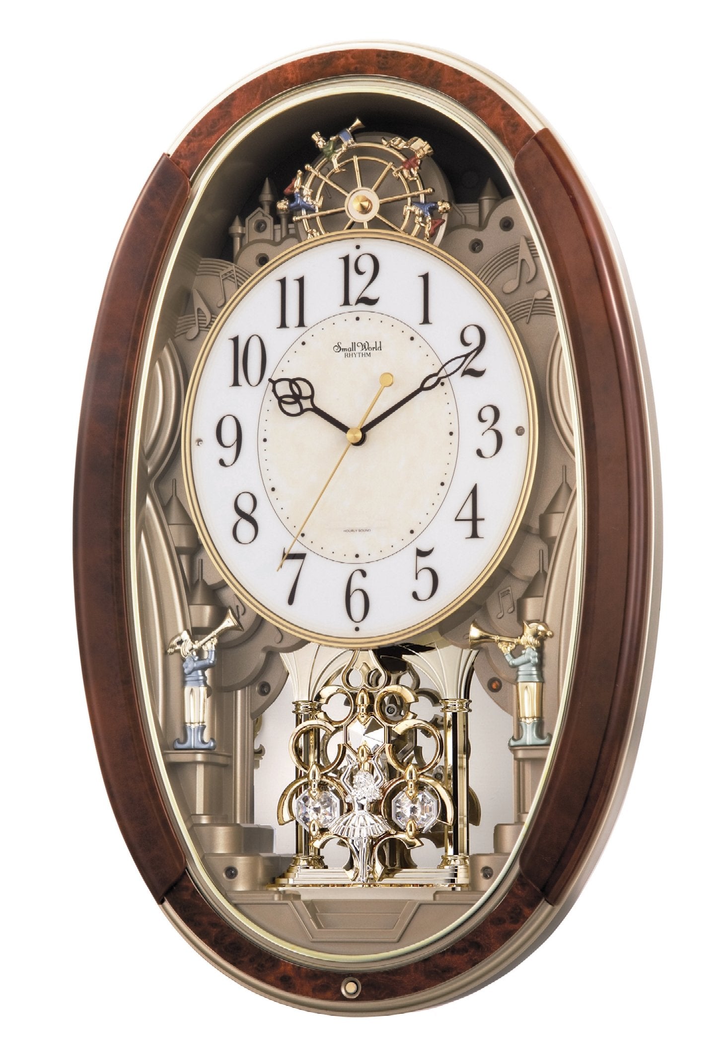 Clocks "Trumpet Boys" Musical Motion Clock