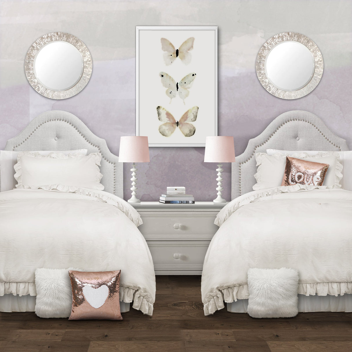 Comforter Set, Soft Ruffled Bedding with Matching Sham, Cozy Essentials, Elegant Bedroom