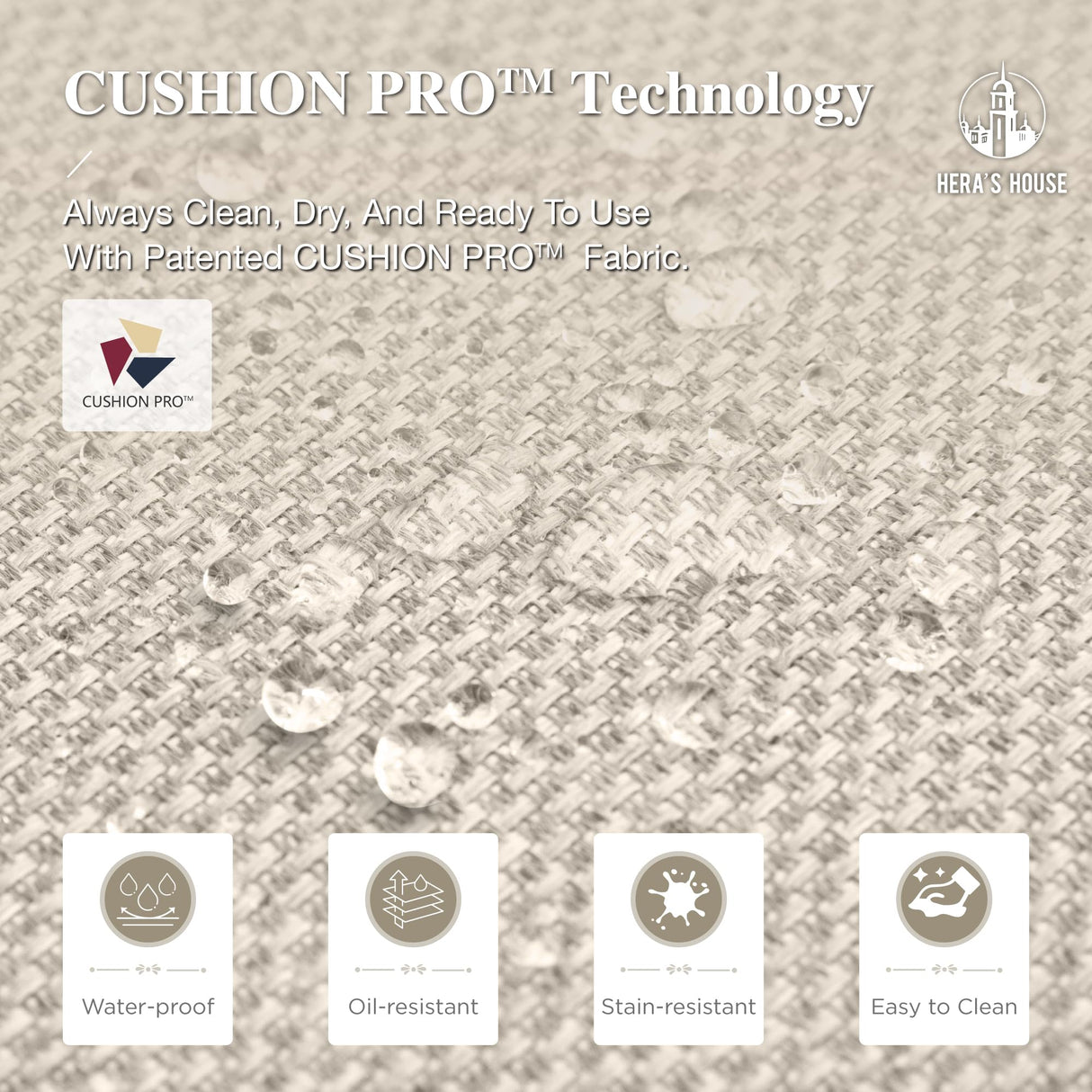 7 Pieces Patio Table and Chairs Set, Outdoor Dining Set for 7