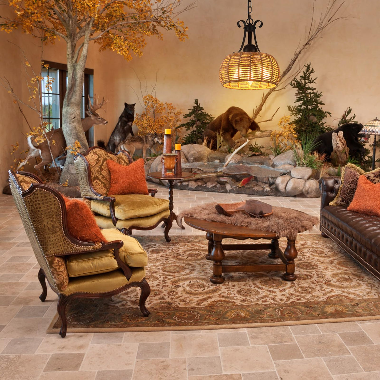 ZSYSZM 12.6”Boho Large Light Fixture,3-Lights Farmhouse Chandelier for Dining Room,Coastal Wicker Chandeliers,Rattan Pendant Light Kitchen Island,Rustic Chandelier Over Table,Bedroom,Hallway, Foyer