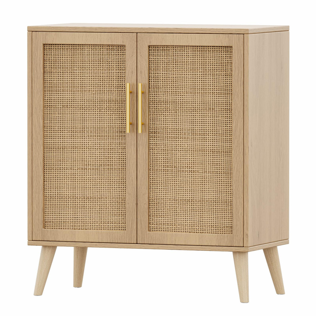 Cabinet with 2 Doors, Bathroom Floor Cabinet, Modern Sideboard Buffet Cabinet, Accent