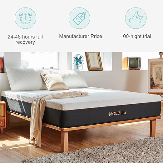 King Mattress - 10-Inch Hybrid Mattress with Individual Pocket