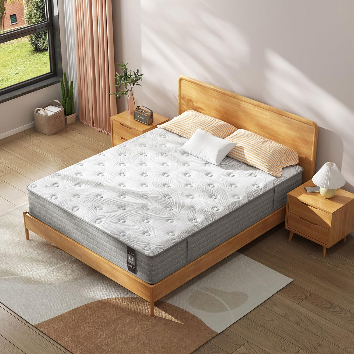 Twin XL Size Mattress in a Box 12in Twin XL Mattress Medium Firm Memory Foam Mattress Colchones