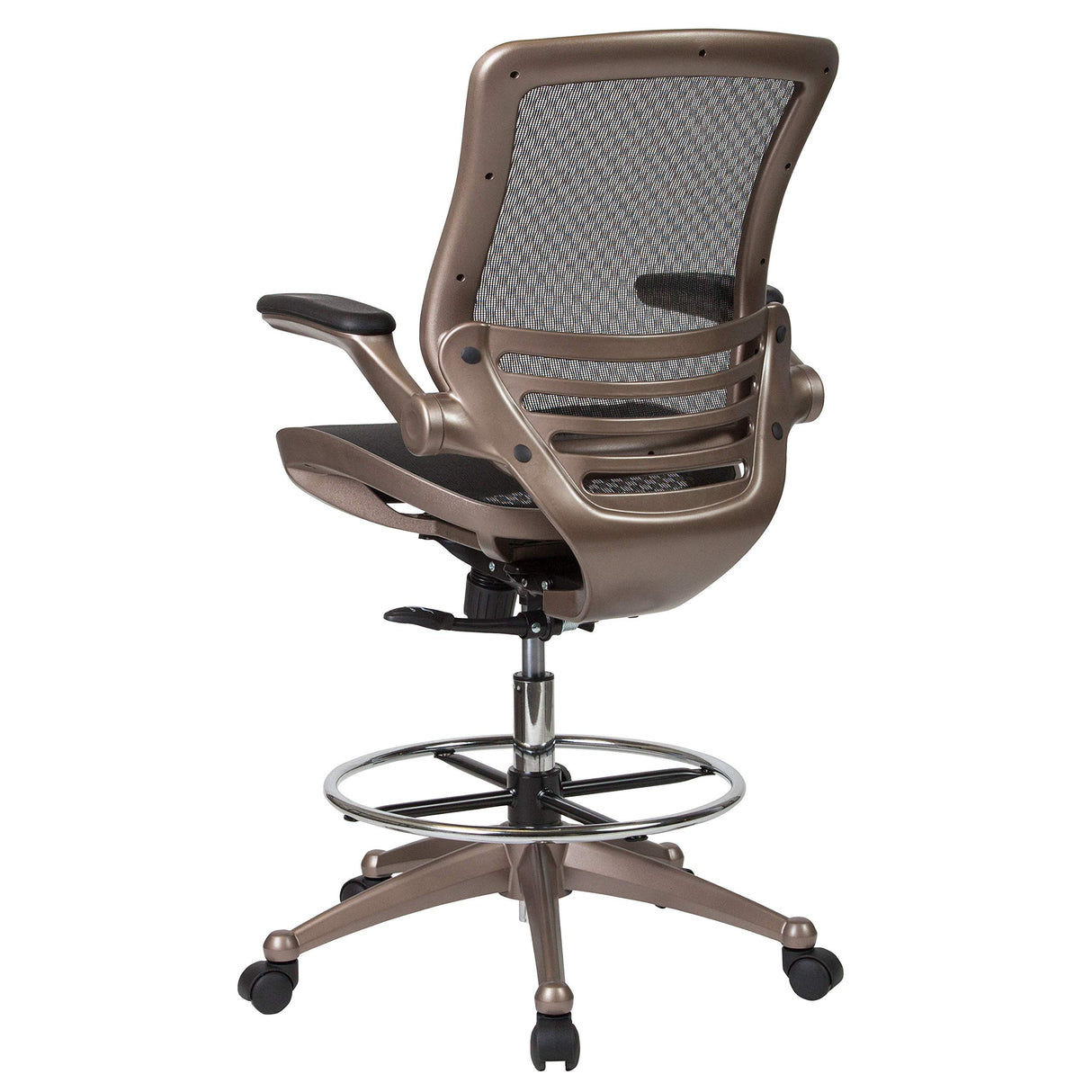Waylon Mid-Back Mesh Office Chair with Adjustable Foot Ring