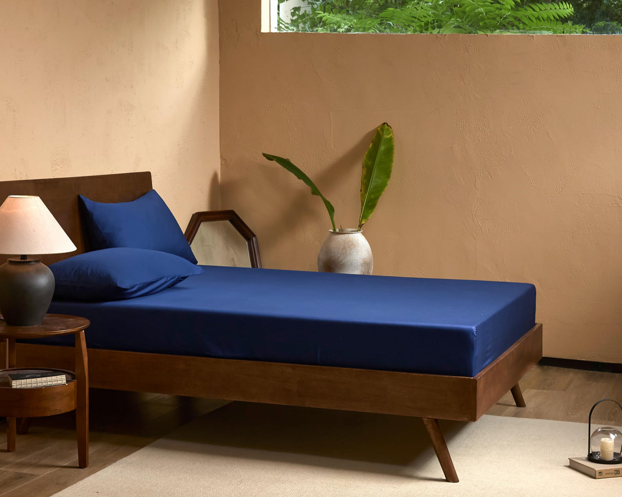 King Sheets Set,Luxuriously 400 Thread Count Organic Rayon Derived from Bamboo