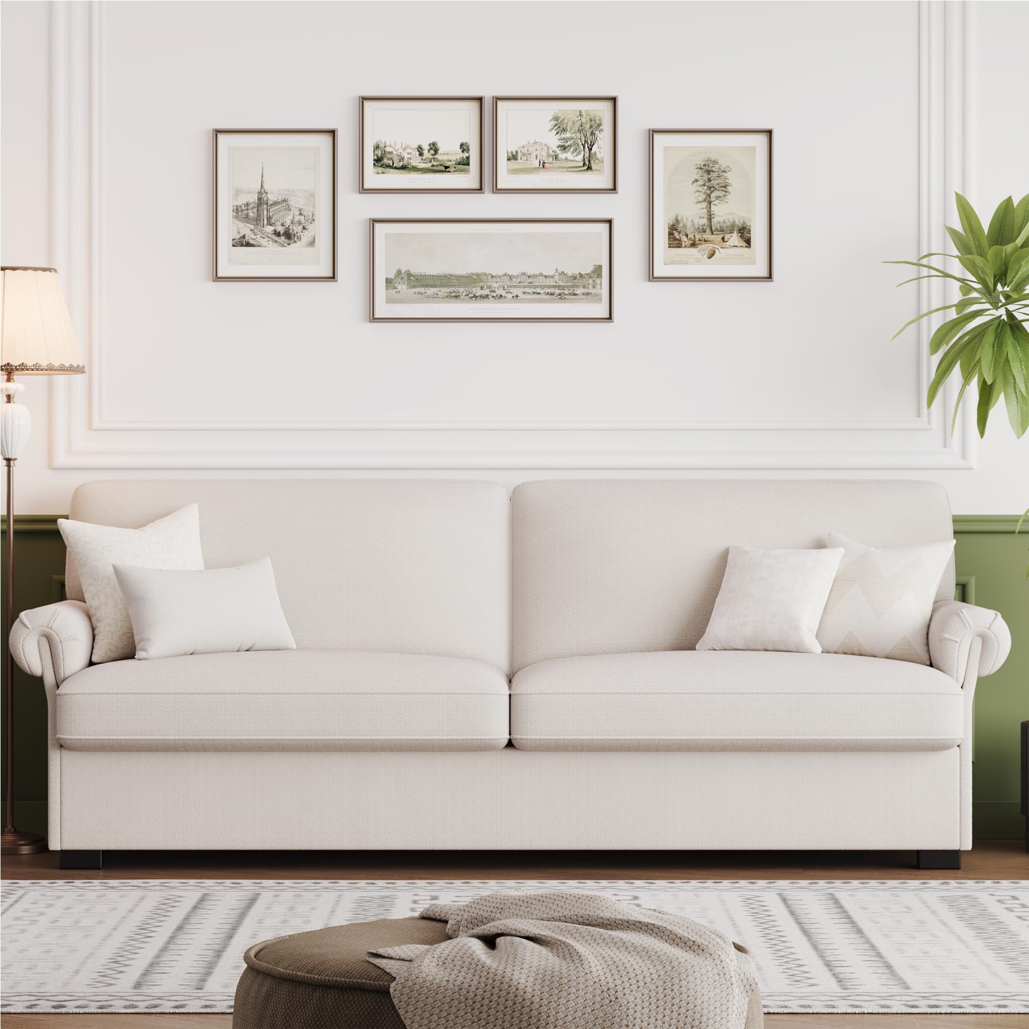 71” Sofa, Comfy Sofa Couch with Deep Seats, Loveseat Sofa