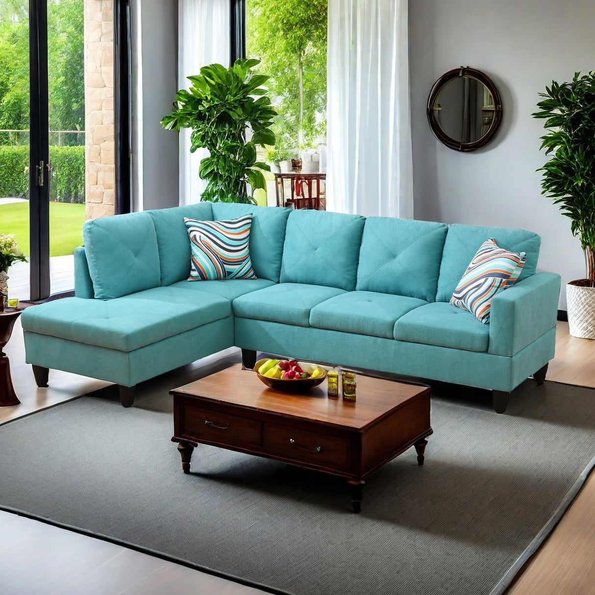 Couches for Living Room 2-Piece Modern Couch