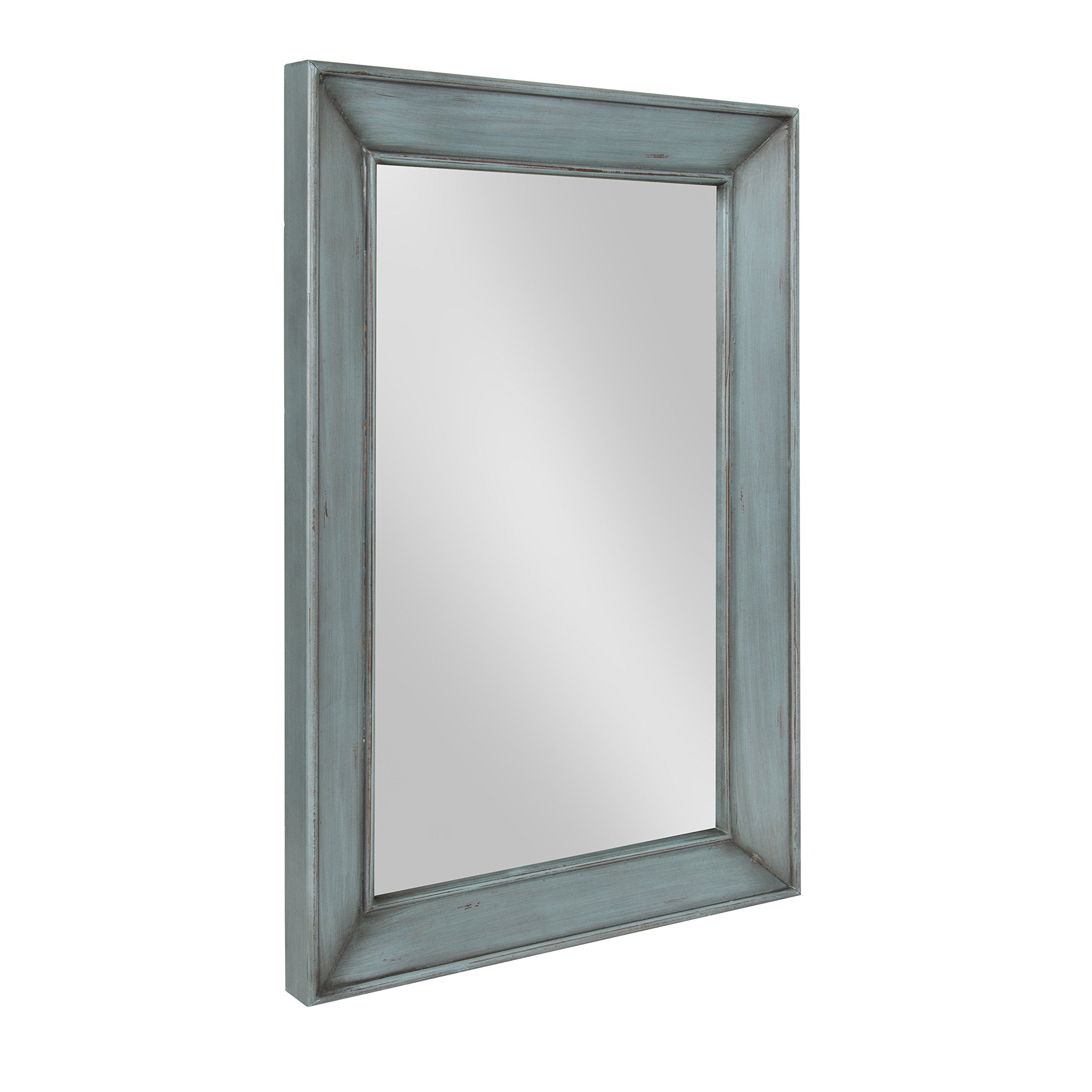 Yuda Wooden Rectangle Framed Wall Mirror