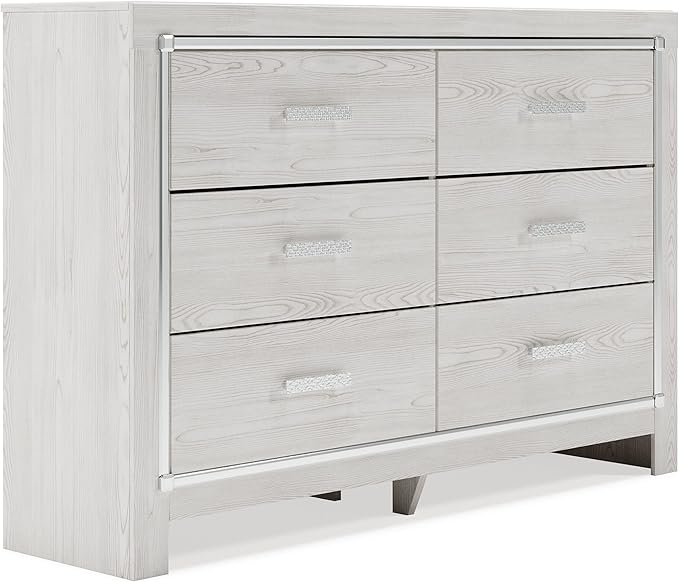 Lodanna Modern Glam 6 Drawer Dresser