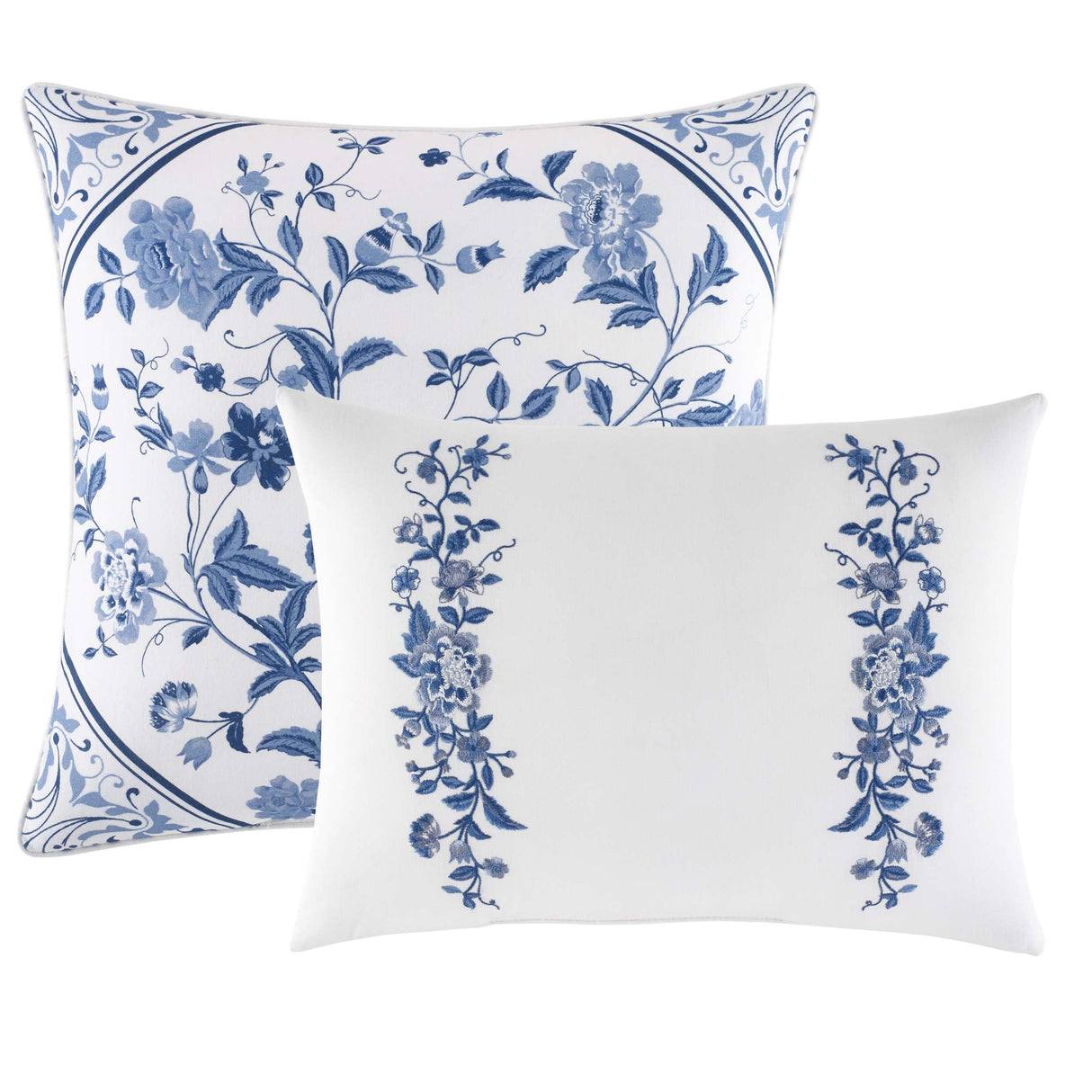 Comforter Set, Reversible Cotton Bedding, Includes Matching Shams