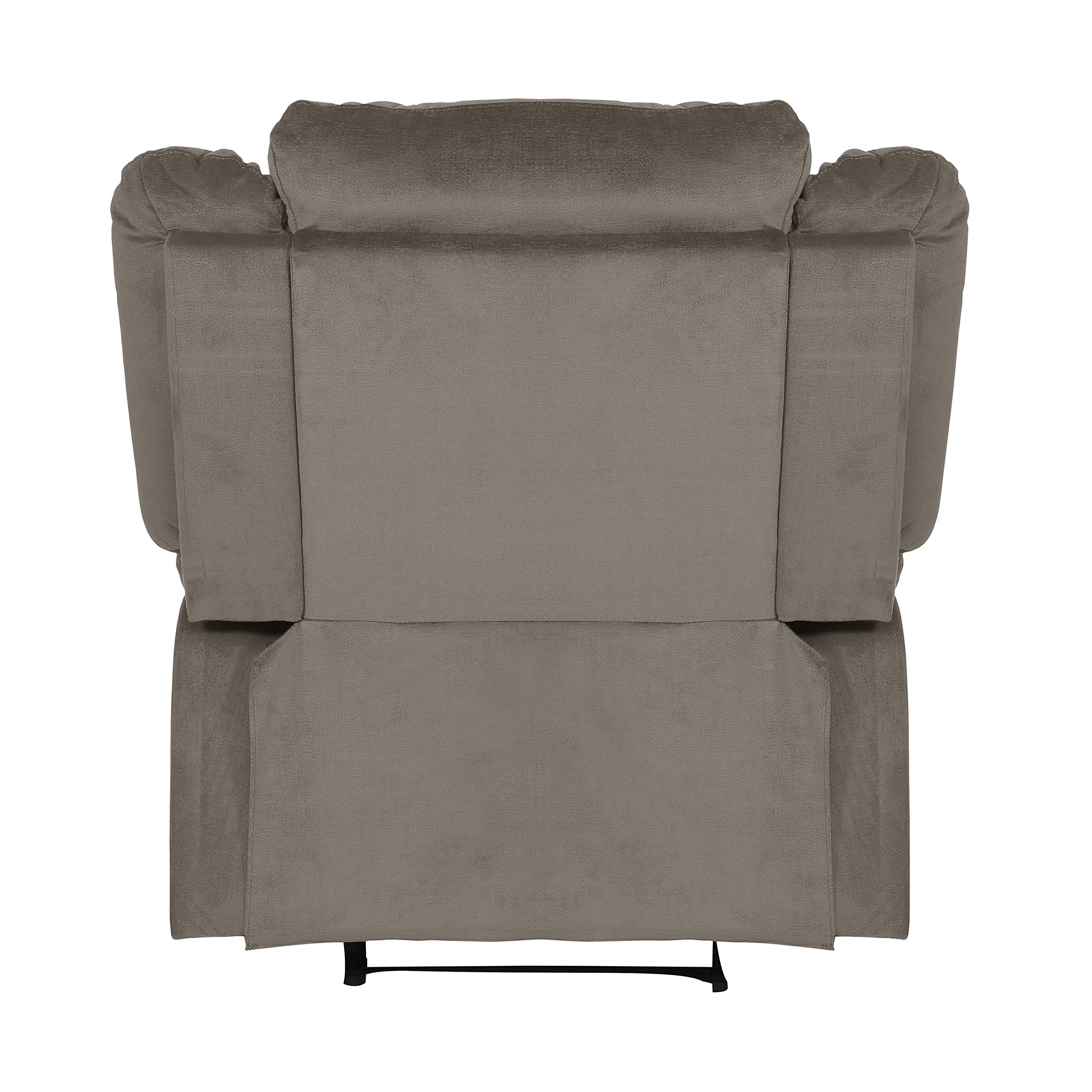 CozyCore Manual Recliner Chair – Zig Zag Spring Seat, Tab Pull Recline