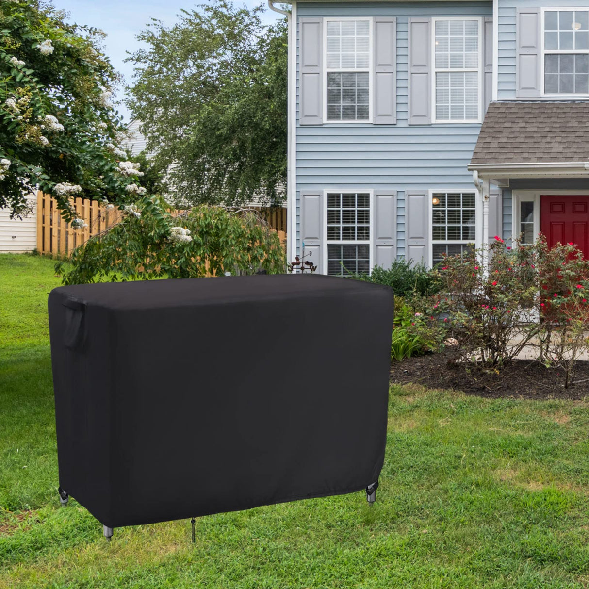 Outdoor Prep Table Cover, Waterproof Stainless Steel Table Cover Metal Table