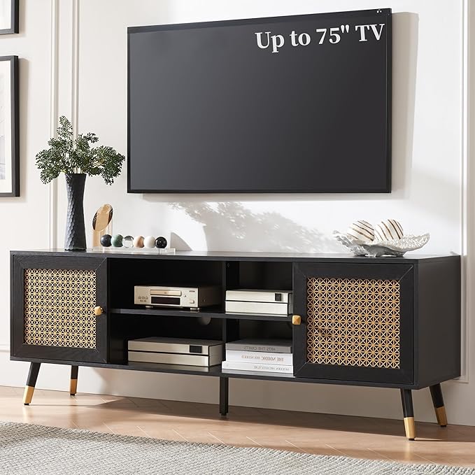 Modern Entertainment Center for TVs up to 75 inches