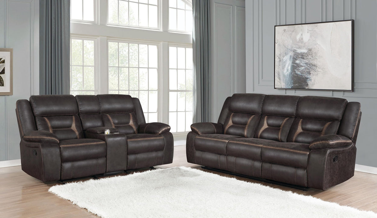 Motion Sofa Set, Brown
