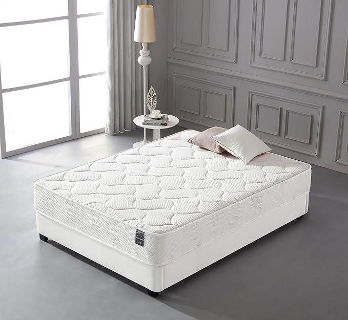 Cool Memory Foam & Pocket Spring Oliver Smith Organic 10 inch Mattress, Queen 2019