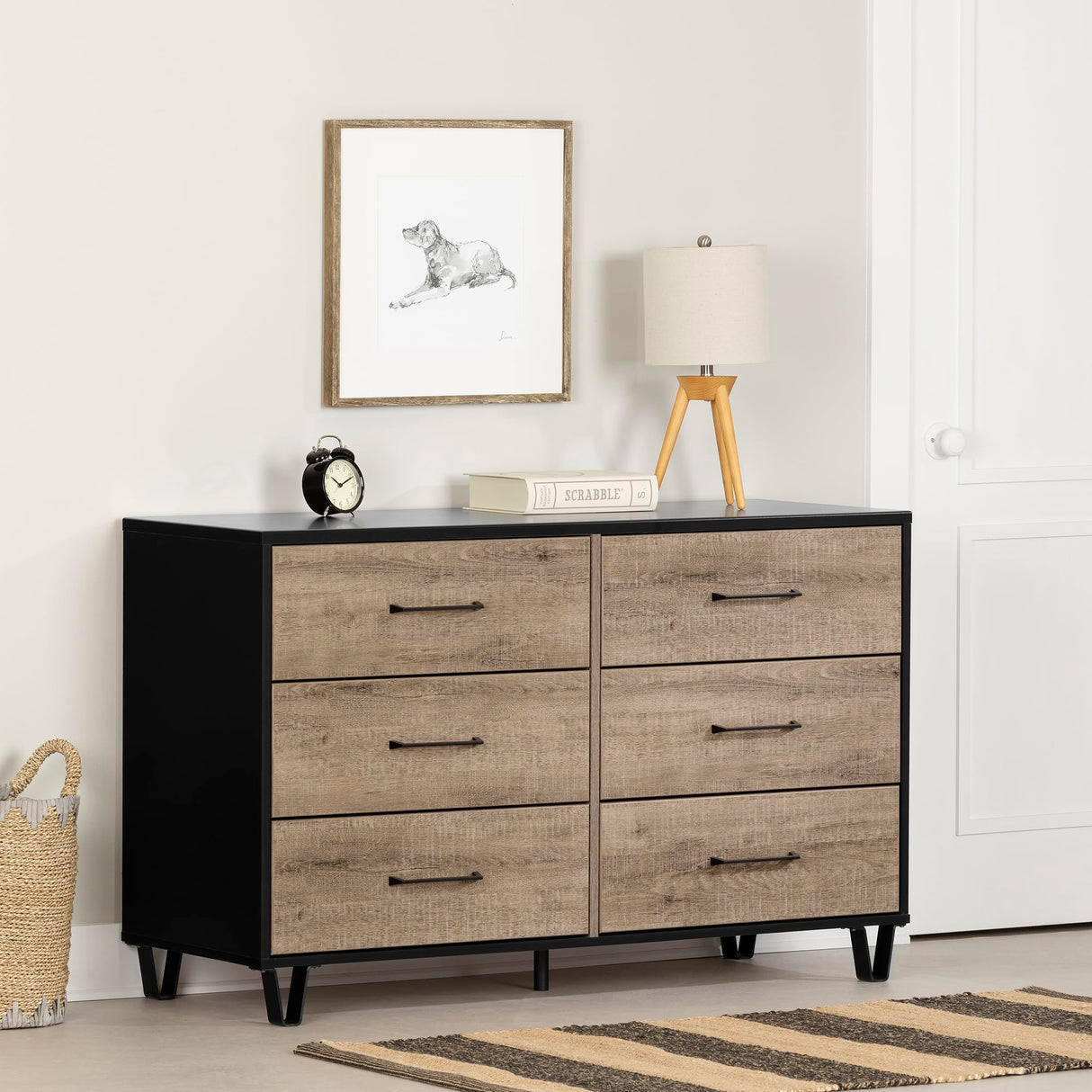 Arlen 6-Drawer Double Dresser