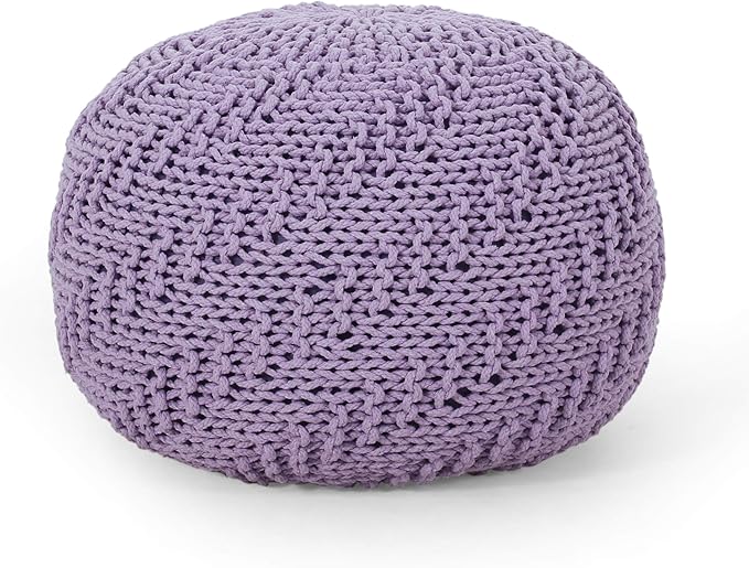Home Pouf, Yellow