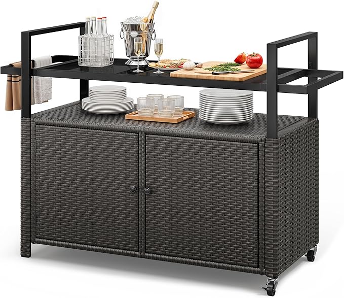 Outdoor Storage Cabinet, Outdoor Storage Cart