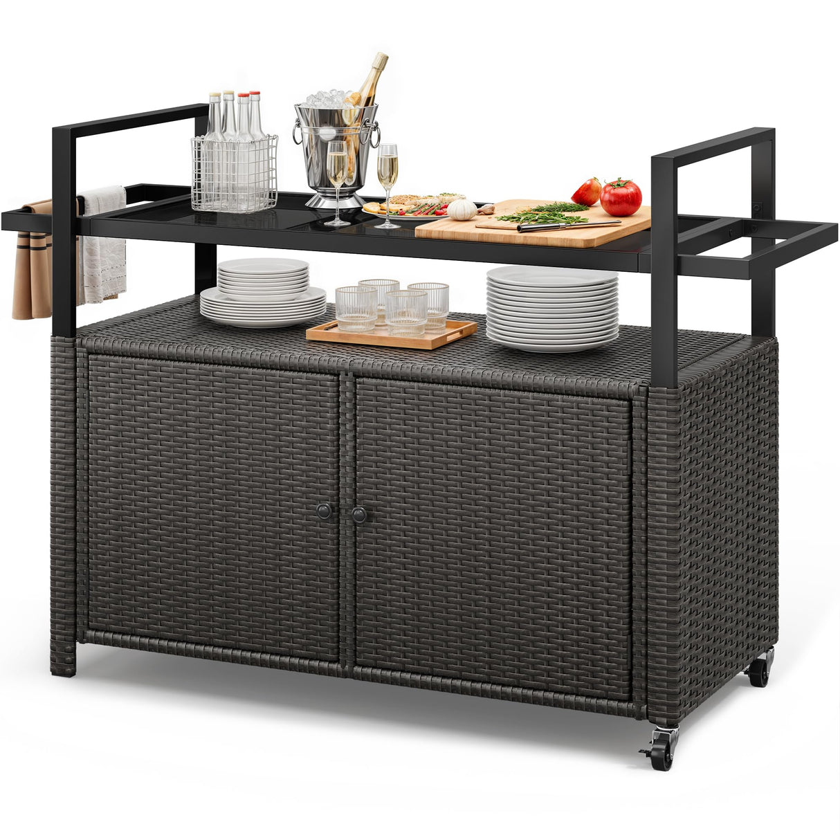 Outdoor Storage Cabinet, Outdoor Storage Cart