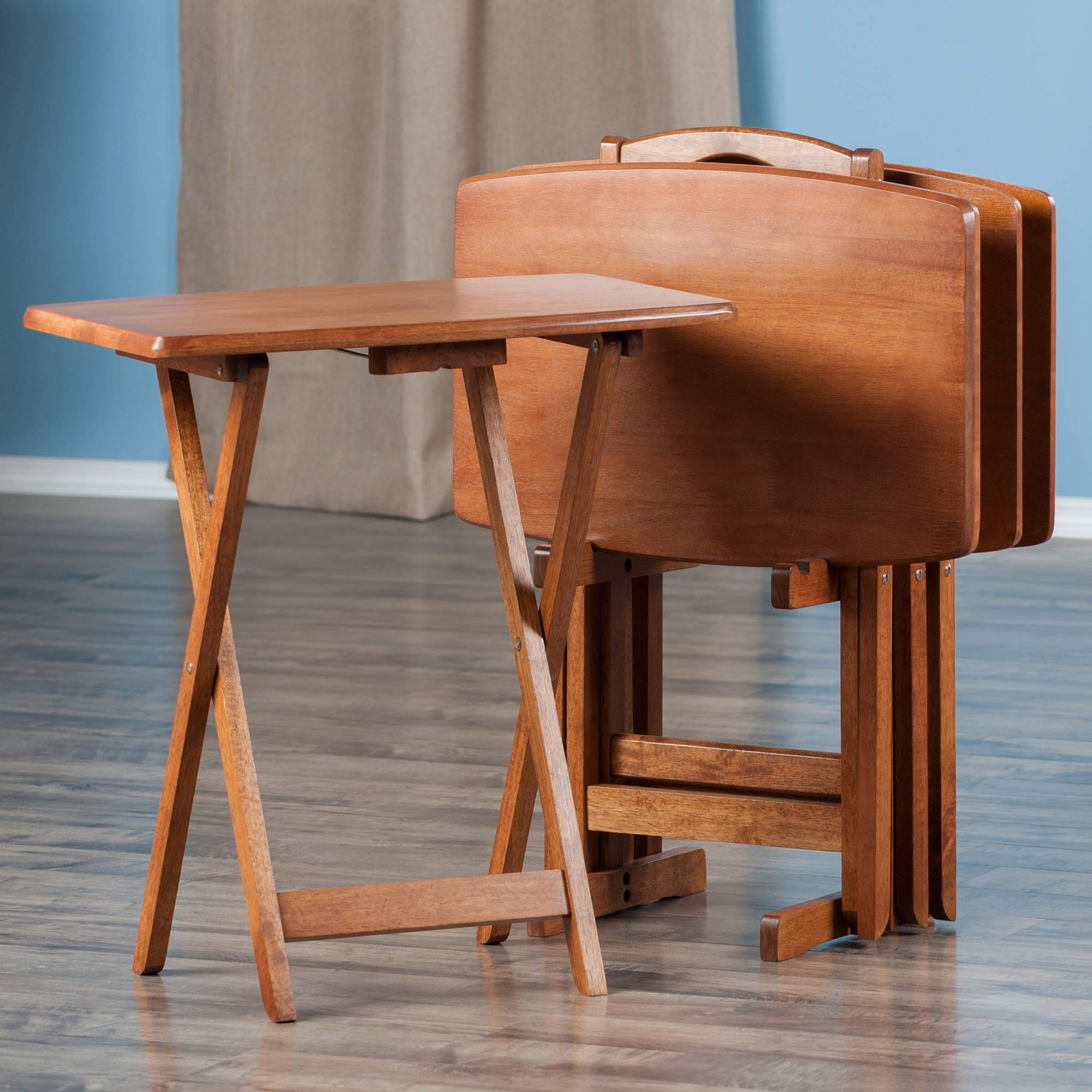 Wood Dylan Snack Table Teak