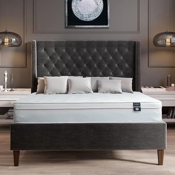 Twin Bed Mattress - 12 Inch Hybrid Twin Mattress