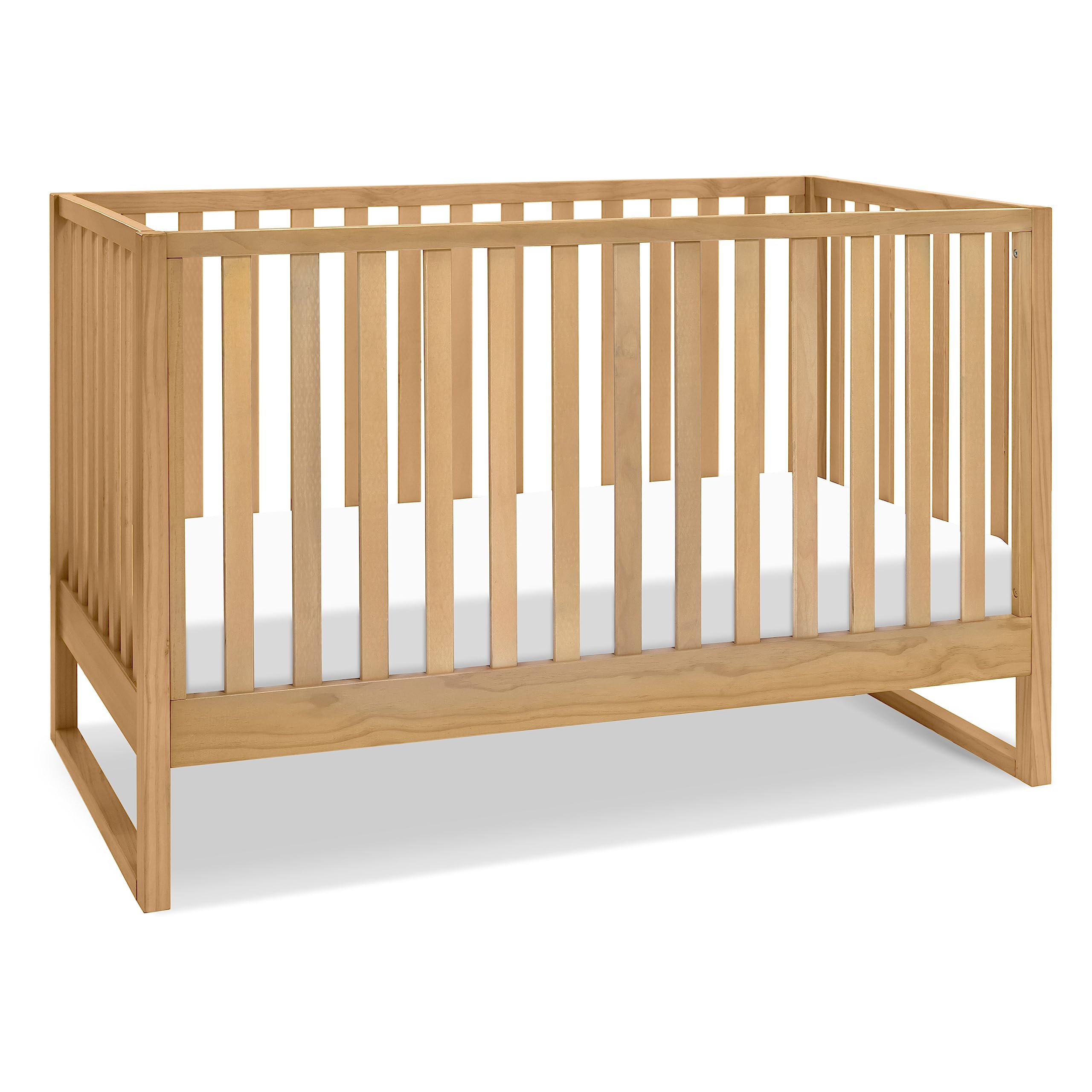 Hunter 3-in-1 Convertible Baby Crib - GREENGUARD Gold Certified - Wood Baby Crib