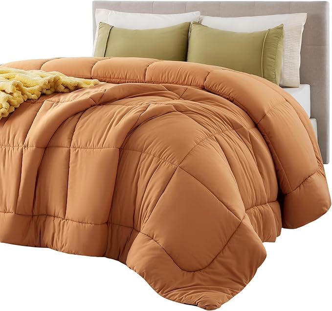 Comforter Duvet Insert - Quilted Comforters King Size, All Season Duvet